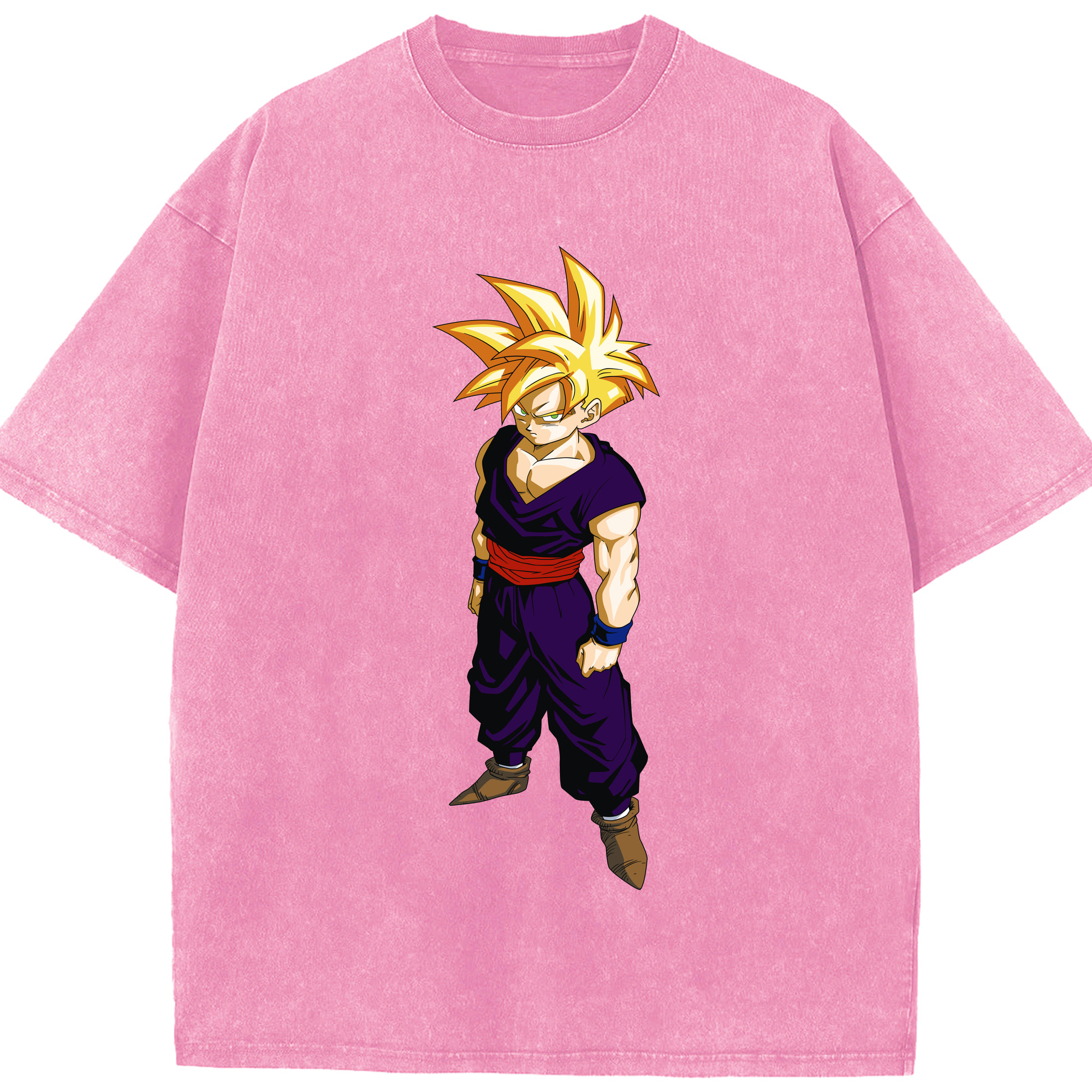 （画像用） ドラゴンボール ベジット DRAGON BALL Vegetto 綿100% ヴィンテージ風 半袖Tシャツ（フロントプリント）